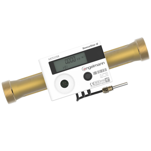 Ultraschall Groß-Wärmezähler Engelmann Sensostar U - Qn Qp 3,5 - Impuls, M-Bus, Funk OMS c-mode